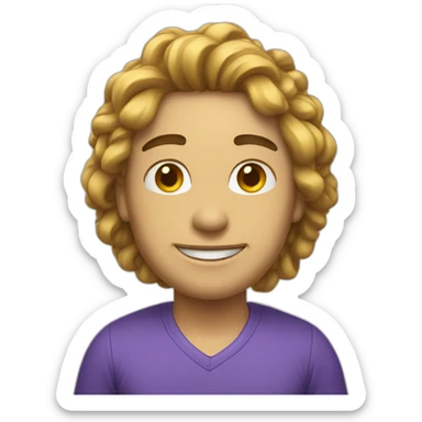 Human moguls sticker