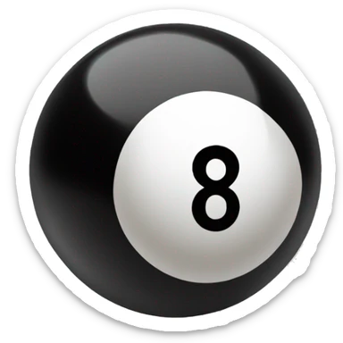 8 ball sticker