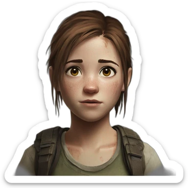 ellie the last of us sticker