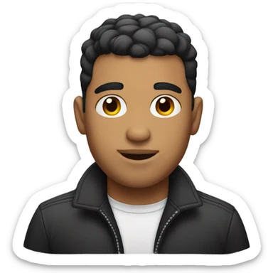 Latino man with fade  sticker