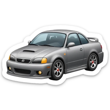 Car drifting sticker