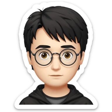 Zrób mi emotkę Harrego potera  sticker