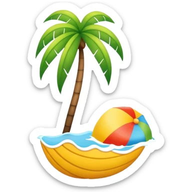 Summer sticker