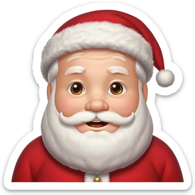 papai noel fofinho sticker