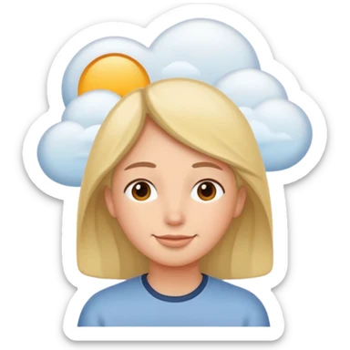 Daydreaming  sticker