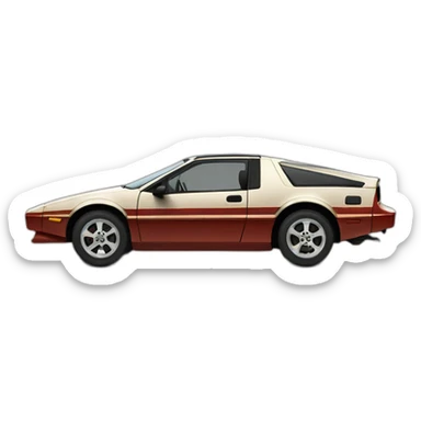 Pontiac Fiero sticker