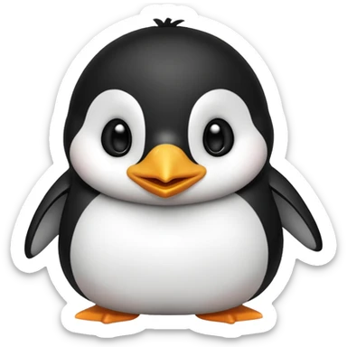 Pinguino cute sticker