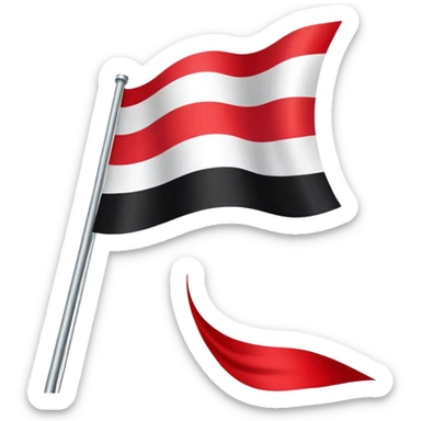 Free syria flag sticker