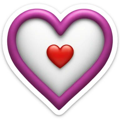 Vibrating heart sticker