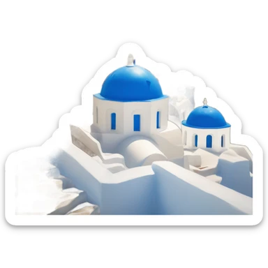 Santorini sticker