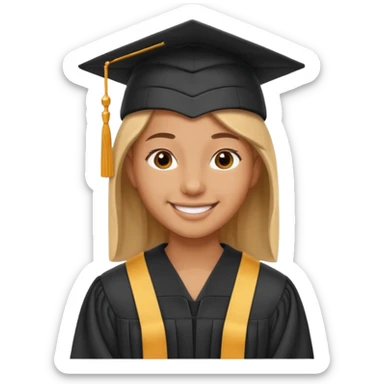 Necesito una egresada de la universidad sticker