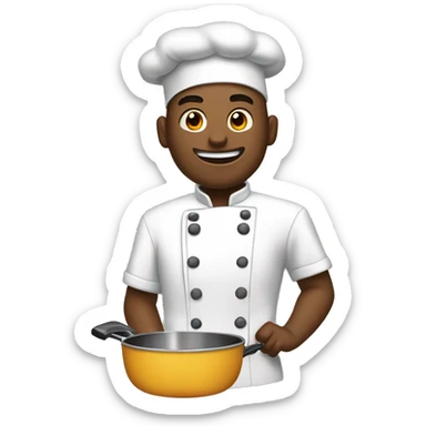 A sticker that says “LET ‘EM COOK!” sticker