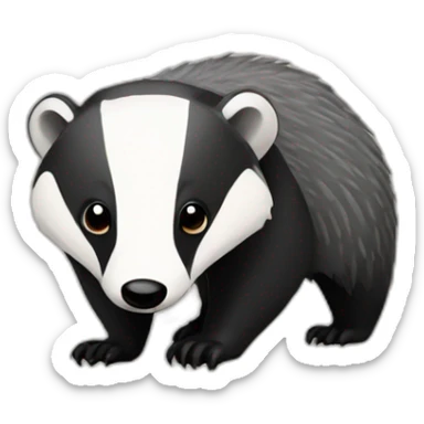 badger sticker