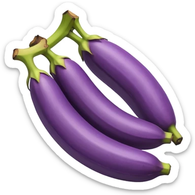 purple bananas sticker