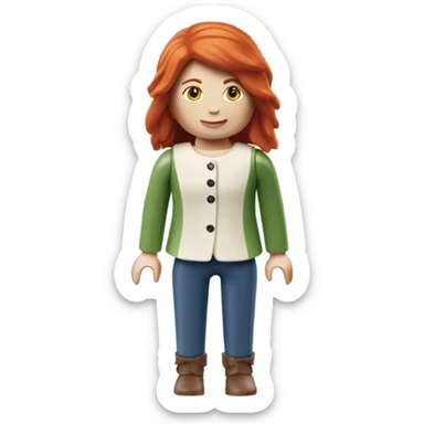playmobil-femme-rousse-gaie sticker