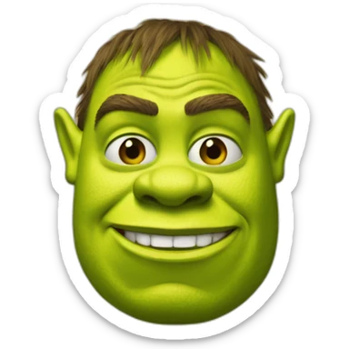 shrek ipod sticker
