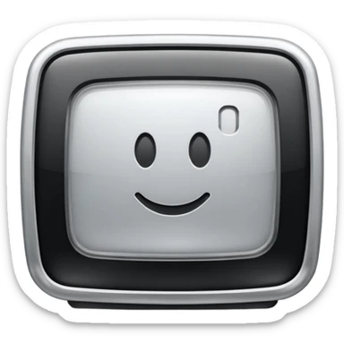 mac os icon physical film 60s sticker