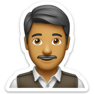 personne agée sticker