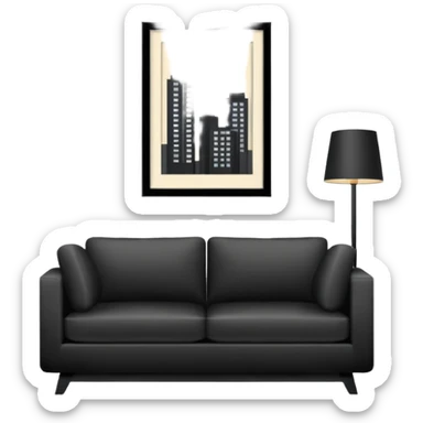 rent appartment sticker