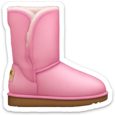 pink ugg boots sticker