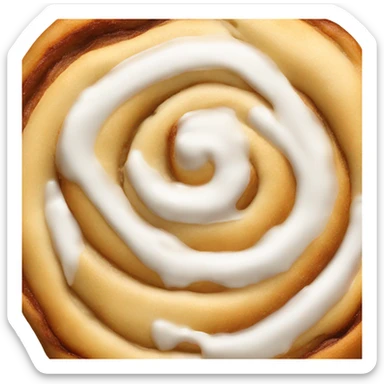 cinnamon roll sticker