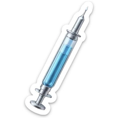 syringe sticker