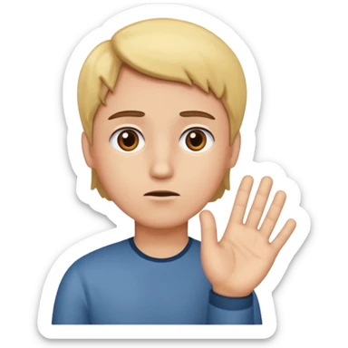 Leaving me on open  sticker