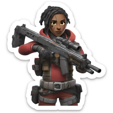Apex Legends Revenant aiming rifle sticker