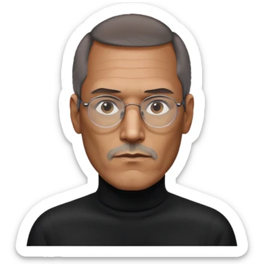 Steve jobs designer  sticker