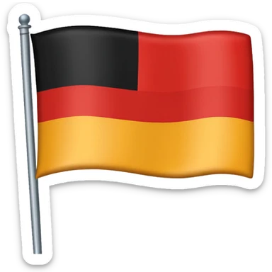 German empire flag sticker