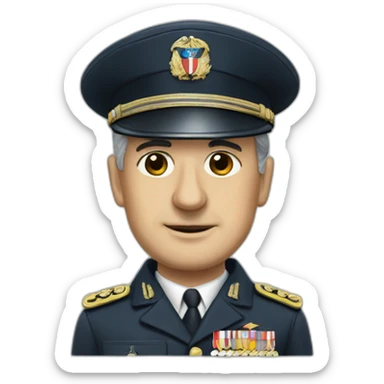 Charles De Gaulle sticker