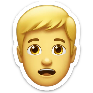 qwerty crying that his family abandoned him sticker