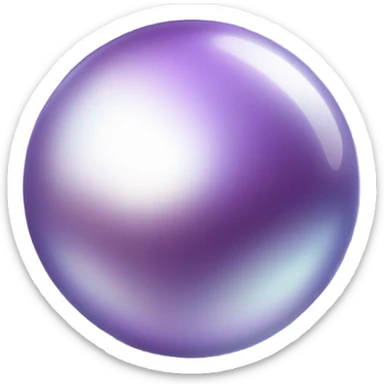 Pearl purple  sticker