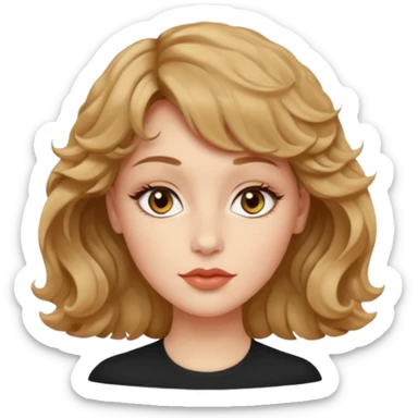 Dalgalı saçlı, hafif perçemli; kehribar gözlü, küçük kalkık burunlu ve dolgun dudaklı. Oval yüzlü, çıkık elmacık kemikli. Omuzları geniş, beli ince, kalçası dolgun.şık bir tarzda, dikkat çekici bir kadın. siyah üstü olucak. sticker