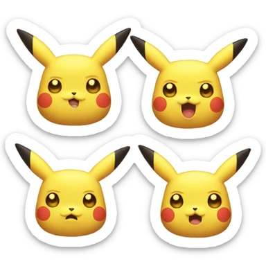 Sad Pikachu  sticker