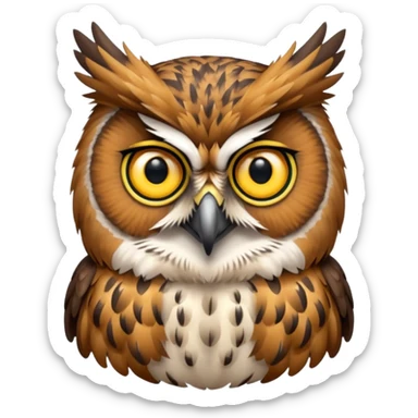 Eagle Owl sticker