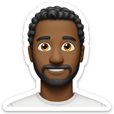 Man impressed a lot sticker