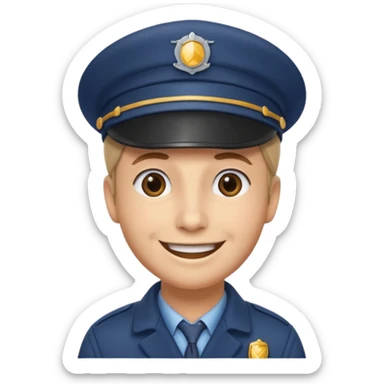 train driver sticker