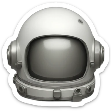 astronaut helmet sticker