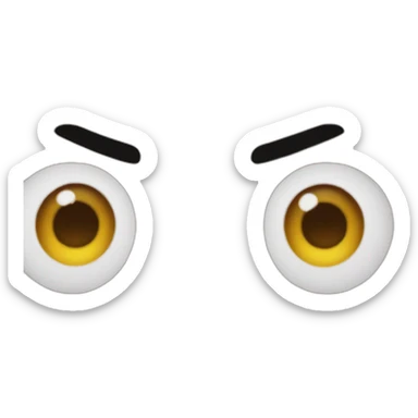 luffy hearted eyes sticker