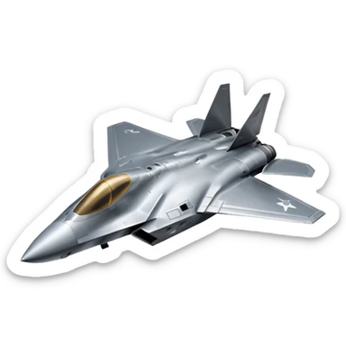 f22 raptor jet sticker