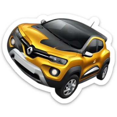 renault kwid concept car from 2014 sticker