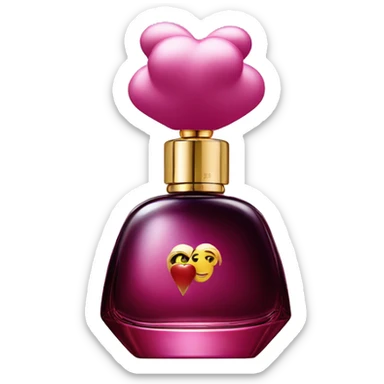 Carolina herrera good girl perfume sticker
