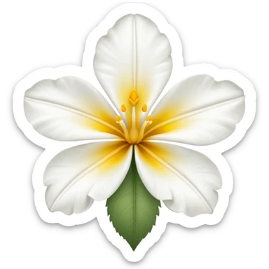 fleur de tiaret sticker