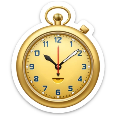 relog de bolsillo sticker