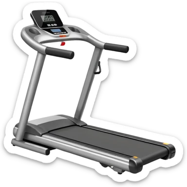 Treadmill sticker