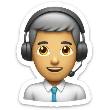 Call center relief sticker