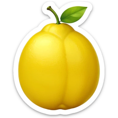 a mirrored 🍋 sticker