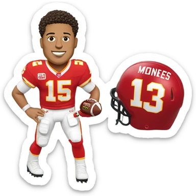 patrick mahomes bundle--a-rooskidoo sticker