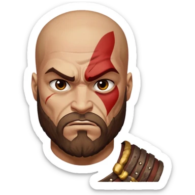 kratos sticker